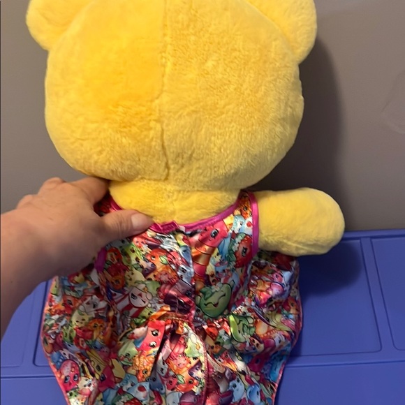 Build a Bear Kabu Bearnice Kawaii Plush Stuffed Animal Teddy Bear Yellow - Picture 2 of 6